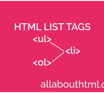 Mastering HTML Lists tags: A Comprehensive Guide to Structuring Content