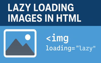 Lazy Loading Images in HTML: Complete Guide to loading="lazy"