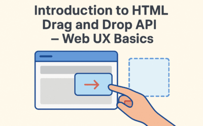 Introduction to HTML Drag and Drop API – Web UX Basics