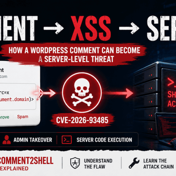 WordPress Comment2Shell: CVE 2026 93485 Explained