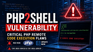 PHP2Shell vulnerability — critical PHP remote code execution security flaw