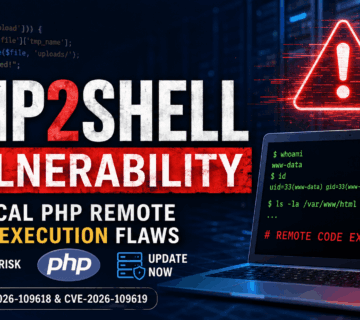 PHP2Shell vulnerability — critical PHP remote code execution security flaw