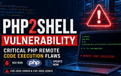 PHP2Shell vulnerability — critical PHP remote code execution security flaw