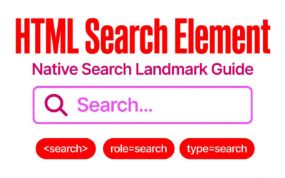 html search element